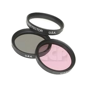 Panasonic LUMIX DMC-GX1 Digital Camera Filter HD Multi-Coated 37mm 3 Piece Enhancing Filter Kit (UV Protector, Circular Polarizer & FLD Fluorescent Filter) - When Using 37mm Threaded Lenses Lenses - Includes Filter Case - Lifetime Warranty