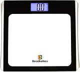 DecoBros Precision Digital Bathroom Body Weight Scale w/ Extra Large Lighted Display, Step-On Startup