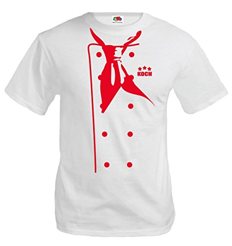 BuXsbaum Men's Chef-Jacket T-Shirt