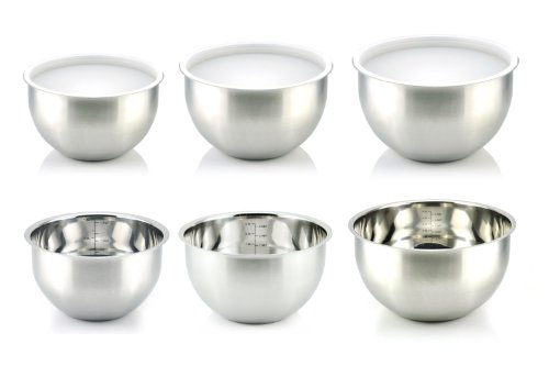 

Kevin Dundon SKD6BWLSTSS 6-Piece Bowl Set, Stainless