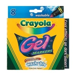 Crayola Gel FX Washable Markers 8/Pkg 58-8163, 3 Item(s)/Order