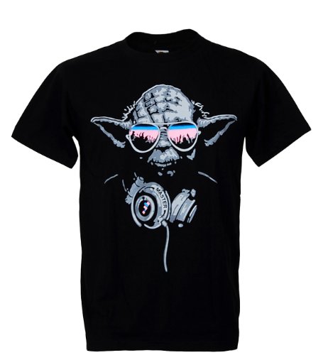 Tshirtmystyle-Yoda Cool Dj Hip Hop Star Wars Man T-Shirt