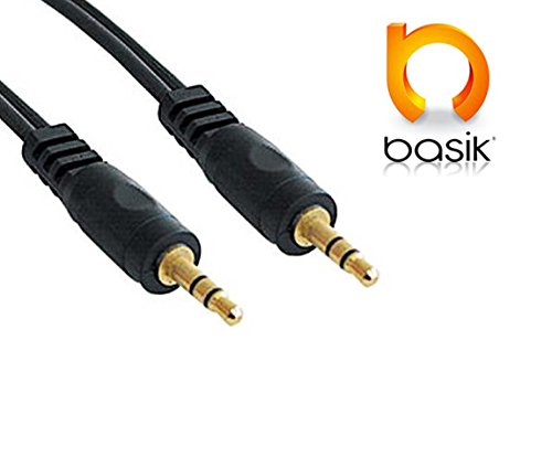 

Basik 1 Meter Audio Male to Male Cable (3.5mm)