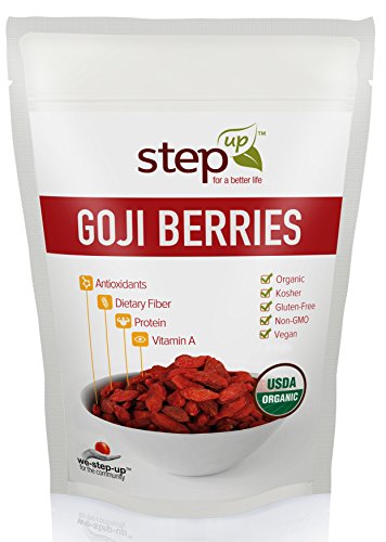 Algopix Similar Product 1 - StepUp Organic Goji Berries  2lbs 
