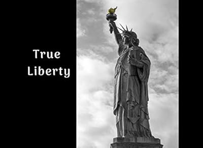 True Liberty: Funeral Guest Book Condolence Remembrance Memorial Service Registration, In Memoriam Name and Address, Messages Memories Comments, Loving Memory (In Memory)