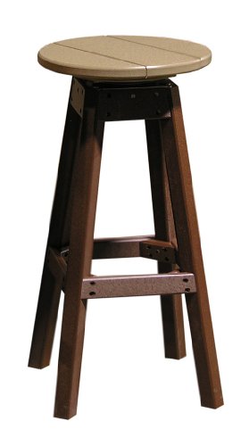 

Outdoor Polywood Bar Stools - *BLUE/BLACK* Color