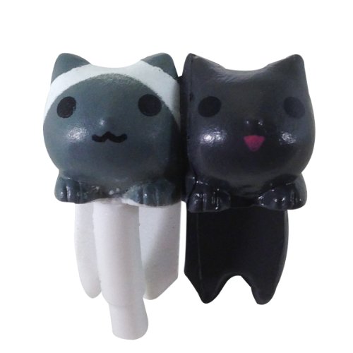 Algopix Similar Product 15 - Wrapables Antidust Cutie Cat Plug for