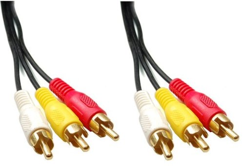 

PTC 50 ft Premium Gold Series Composite AV Audio Video Cable - Gold plated