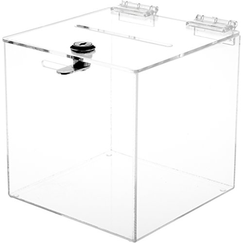Algopix Similar Product 17 - Plymor Brand Clear Acrylic Locking