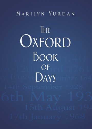 The Oxford Book of Days by Marilyn Yurdan