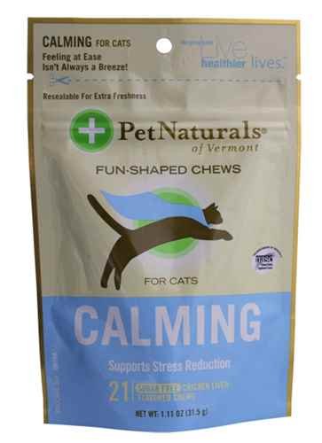 

Pet Naturals of Vermont Calming For Cats - Chicken Liver - 21 Soft Chews