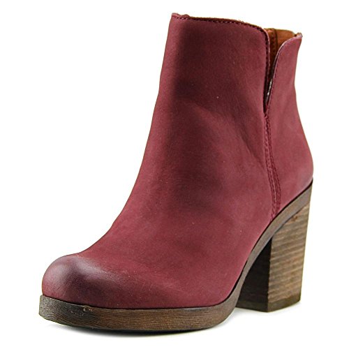Lucky Brand Orsann Women Round Toe Leather Ankle Boot