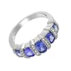 Save Over £600 on 18ct White Gold Tanzanite & Diamond Ring
