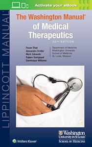 The Washington Manual of Medical Therapeutics by Dr. Pavan Bhat MD