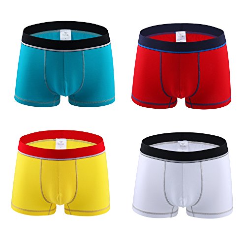 Dardugo Men's Underwear Stretchy Soft Cotton Boxer Briefs