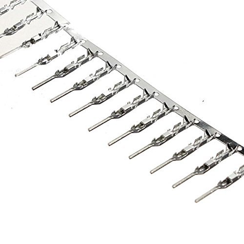 Sunkee 100PCS Dupont Jumper Wire Cable Male Pin Connector 2.54mm