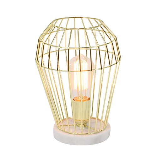 Algopix Similar Product 19 - Benzara Caged Structure Golden Metal