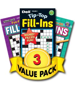 Fill-In Puzzle Trio