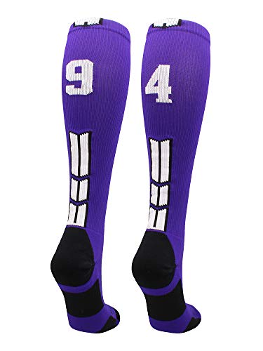 Algopix Similar Product 2 - MadSportsStuff Player Id Number Socks