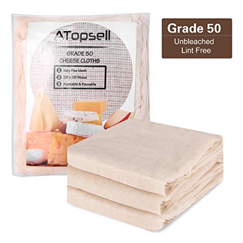 Algopix Similar Product 9 - Atopsell Grade 50 Unbleached Cheese