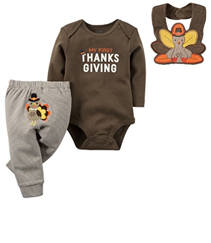 Carter's Baby My First Thanksgiving 3 Piece Set Unisex