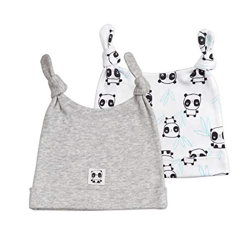 Algopix Similar Product 1 - Baby Boy or Baby Girl Cap Set 2Pack