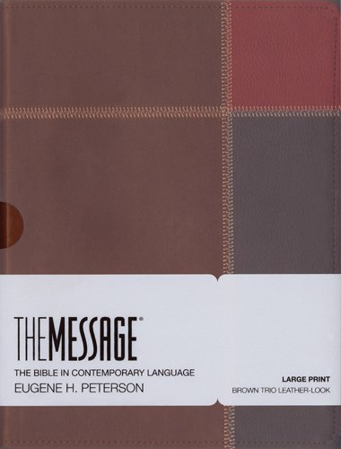 The Message Large Print by Eugene H. Peterson