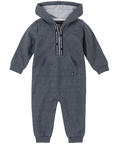 Algopix Similar Product 2 - Calvin Klein Baby Boys Coverall Gray