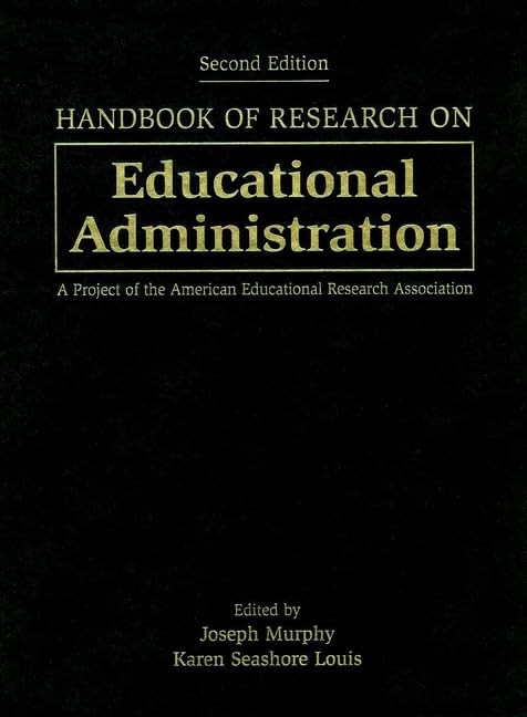 Handbook of Research on Educational Administration by Joseph Murphy