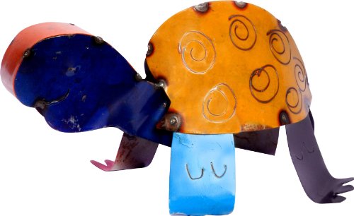 Algopix Similar Product 12 - Lucca Decor ZOO175 Recycled Tin