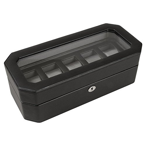 WOLF Windsor 5 Piece Watch Box