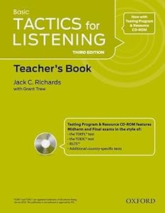 Tactics for Listening: Basic: Teacher's Resource Pack by Richards (2011-05-05) by Jack C. Richards
