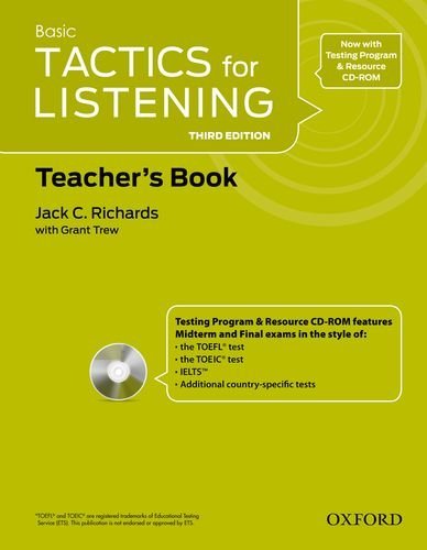 Tactics for Listening: Basic: Teacher's Resource Pack by Richards (2011-05-05) by Jack C. Richards