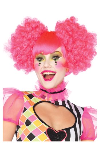 Pink Harlequin Wig (Standard)