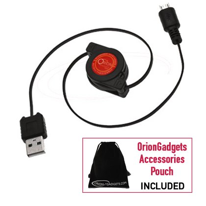 

Retractable MultiCharger USB Synch & Charge Travel Kit for Samsung Exhibit 4G