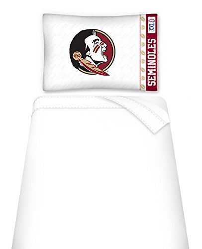 FSU Florida State University Microfiber Sheet Set Bedding