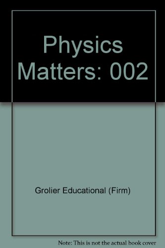 Physics Matters by John Owen Edward Clark