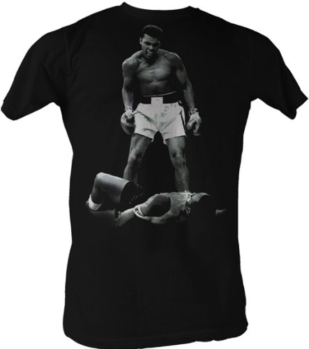 Muhammad Ali Over Liston Adult Soft T-Shirt