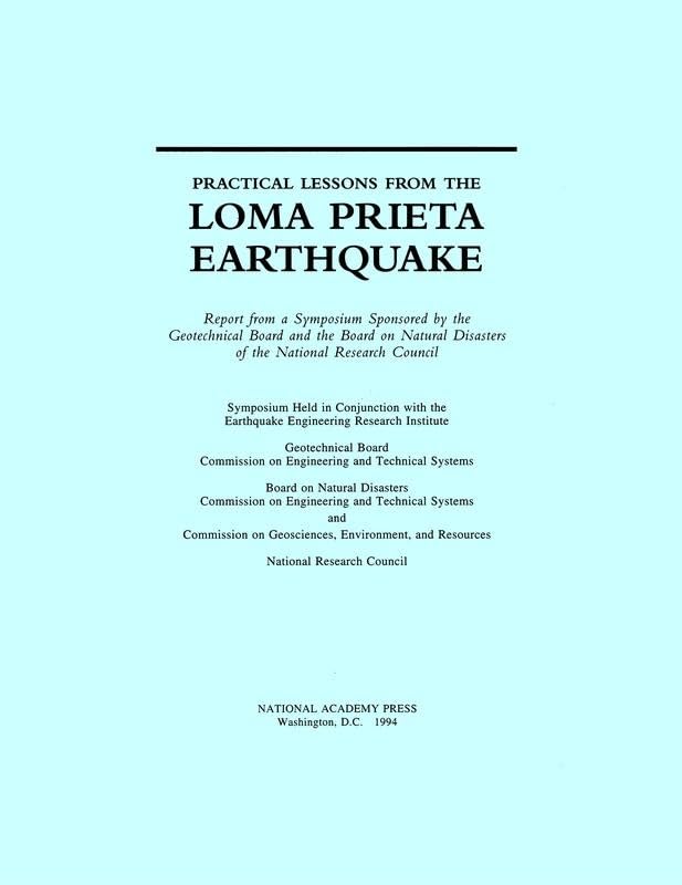 Practical Lessons from the Loma Prieta Earthquake by National Research Council