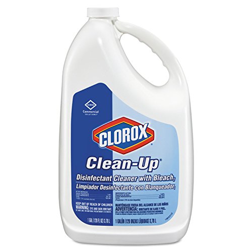 Clorox 35420 Clean-Up Disinfectant Cleaner with Bleach, Fresh, 128 oz. Refill Bottle (Pack of 4)