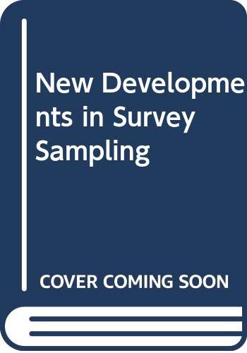 New developments in survey sampling by Harry Smith
