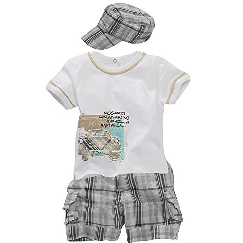 YING LAN Baby Boys' Hats T-shirts Shorts Outfits Cotton
