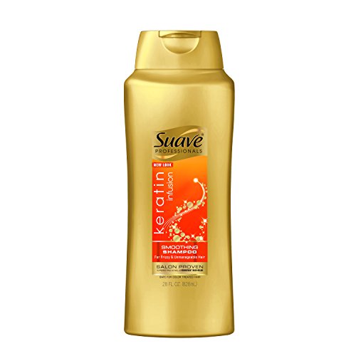 Suave Professionals Keratin Infusion Smoothing Shampoo,  28 Ounce (Pack of 4)