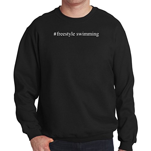 

#Freestyle Swimming Hashtag Mens Sweatshirt