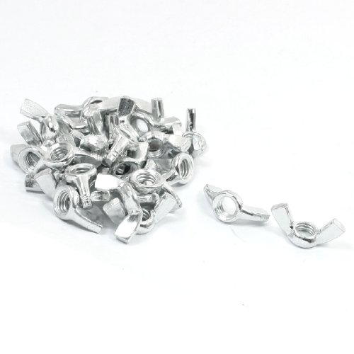 Algopix Similar Product 10 - 30Pcs Zinc Plated Silver Tone M8 516