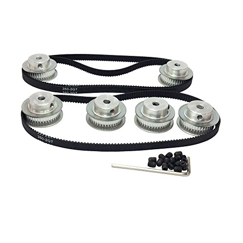 Algopix Similar Product 19 - 2GT 40 Teeth Timing Belt Pulley 8mm