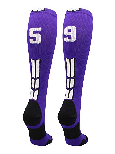 Algopix Similar Product 8 - MadSportsStuff Player Id Number Socks