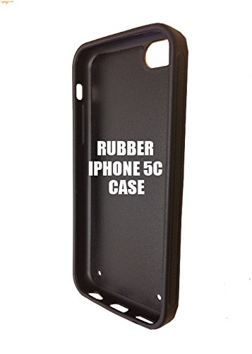 

Floral Kitty Cat Glasses Custom made Case/Cover/Skin FOR iPhone 5C Color -Black- Rubber Case (Ship From CA)