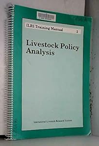 Livestock policy analysis (ILRI training manual)
