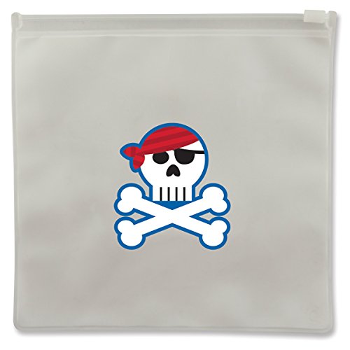 Stephen Joseph Reusable Snack Bags, Pirate